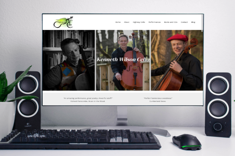Kenneth Wilson Cello on Monitor