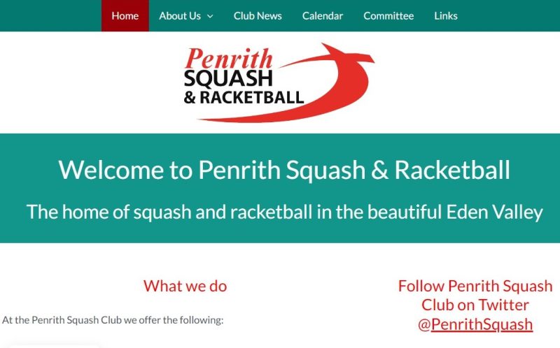 Penrith Squash Club Home Page
