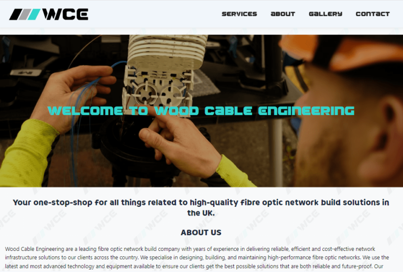 Wood Cable Engineering Home Page