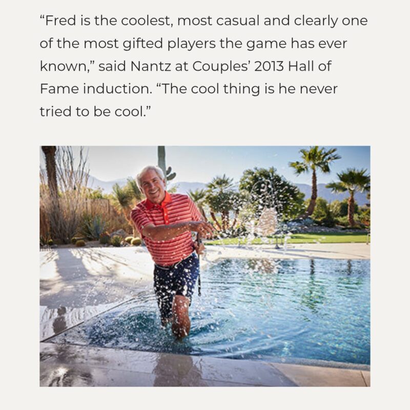 Screenshot of Fred Couples